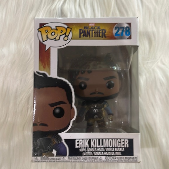 Funko Other - Funko Pop! Marvel Black Panther - Erik Killmonger #278